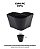 COPO PIC 50ml C/10UN - PRETO - Imagem 1