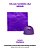 FOLHA CHUMBO 10x9,8cm LISA C/300UN - ROXO - Imagem 1
