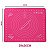 TAPETE DE SILICONE MULTIUSO ROSA 26X29CM - PRIME CHEF - Imagem 1