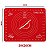 TAPETE DE SILICONE MULTIUSO VERMELHO 29X26CM - PRIME CHEF - Imagem 1