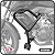 Protetor Motor Carenagem FAZER FZ15 2023+ Scam Sptop660 - Imagem 1
