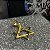 Pingente Estrela de Davi Vazada (2,6cmX2,1cm) (Banho Ouro 24k) - Imagem 6