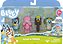 Bluey E Amigos 4 Figuras Articuladas De 7cm - Disney - Imagem 1