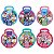 Kit Princesas Disney 15folhas De Colorir Adesivos Canetinhas - Imagem 4