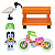 Playset Bike e Figura Bluey - Bicicleta - Imagem 2