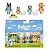Kit De 4 Bonecos Colecionáveis 6cm Bluey - Viagem De Família - Imagem 4
