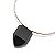 Colar Tokyo - Obsidiana Negra - Metais Personalizáveis - Imagem 3