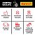 Par Pneus Metzeler Cruisetec 150/80-17+240/50-16 - Imagem 6