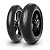 Par Pneu Pirelli Diablo Rosso 4 110/70-17 54H + 150/60-17 66H - Imagem 1