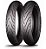 Par Pneus Michelin Pilot Street Radial 110/70-17+130/70-17 - Imagem 1