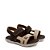 Sandália Infantil Masculina Napa Floter Rustico Neo Café / Bege - Molekinho - Imagem 3