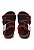 Sandalia Infantil Preto / Vermelho Molekinho - Imagem 3