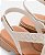 Sandália Feminina Rasteira Simone Comfy Flat Off White / Terroso - Azaleia - Imagem 2