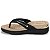 Tamanco Napa Linho Metal Preto 01 - Modare - Imagem 2