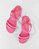 Sandália Infantil Feminina Barbie Candy Bag Rosa Médio - Grendene Kids - Imagem 3