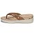 Tamanco Napa Linho Metal Nude 658 - Modare - Imagem 3