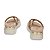 Tamanco Napa Linho Metal Nude 658 - Modare - Imagem 4