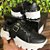 Tênis Feminino Gucci Com Pedras Sneaker Plataforma - Imagem 2