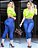 Calça Capri Feminina Barra Virada Moda Blogueira - Imagem 1
