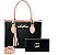 Kit bolsa feminina GS Bicolor Transversal - Imagem 2