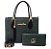 Kit bolsa feminina GS Bicolor Transversal - Imagem 6