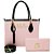 Kit bolsa feminina GS Bicolor Transversal - Imagem 5