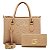 Kit bolsa feminina GS Bicolor Transversal - Imagem 8