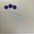 Pulseira 4 Pingentes - Olho Grego - Prata 925 - Imagem 3