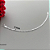 Pulseira 3 Fios Brilhosa em Prata 925 - Imagem 2