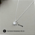Colar Ponto de Luz Redondo - Prata 925 - Imagem 2
