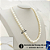 Colar de Pérolas Sintéticas - Elegância Clássica com 45cm + Extensor 5cm - Imagem 3