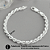 Pulseira Elo Baiano em Prata 925 - Espessura 5mm | 21cm - Imagem 2