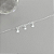 Pulseira Infantil 3 Estrelas Lisas - Prata 925 - Imagem 1