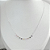 Colar com Corrente Veneziana -9 Zircônias - Prata 925 - Imagem 5