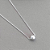 Colar com Corrente Veneziana 45 cm e Pingente Bola 5 mm - Prata 925 - Imagem 1