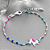 Pulseira Infantil com Bolinhas Coloridas e Pingente de Unicórnio - Prata 925 - Imagem 1