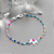 Pulseira Infantil com Bolinhas Coloridas e Pingente de Unicórnio - Prata 925 - Imagem 3