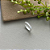Brinco Piercing de Cartilagem Solto - Prata 925 - 2 mm de Espessura - Cravejado - 1,3 cm - Imagem 3