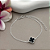 Pulseira da Virginia – Trevo Madrepérola Preta 16cm + 5cm Extensor – Prata 925 - Imagem 3