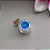 Berloque Separador Cruzeiro com Coroa – Prata 925 | 1cm | Furo de 5mm - Imagem 1