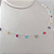 Colar com Zircônias Redondas Coloridas – Prata 925 - Imagem 3
