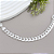 Pulseira Masculina Groumet – 7,7 mm | 21 cm – Prata 925 - Imagem 1