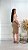 Conjunto Feminino Gabi - Ribana - Branco/Marrom Clarinho - Imagem 5