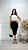 Conjunto Feminino Gabi - Ribana - Branco/Preto - Imagem 4