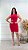 Vestido Feminino Luana - Tricot Modal - Rosa - Imagem 2