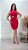 Vestido Feminino Luana - Tricot Modal - Rosa - Imagem 1