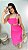 Vestido Feminino Carol - Anna Ruga - Canelado - Rosa - Imagem 3