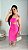 Vestido Feminino Carol - Anna Ruga - Canelado - Rosa - Imagem 6