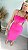 Vestido Feminino Carol - Anna Ruga - Canelado - Rosa - Imagem 5