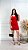 Vestido Feminino Ingrid - Tricot Modal  - Vermelho - Imagem 4